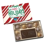 Truffle Gift Box Full Color Lid with 8 Truffles