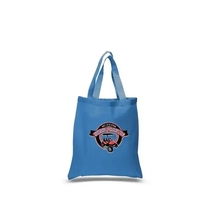 100% Cotton Sheeting Tote bag with matching Handles 15" x 16"H... from ASI...