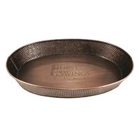 Kingston Hammered Tray in Antique Copper Finish