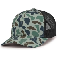 Duck Camo Trucker Snapback Cap