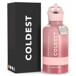 Coldest Sports Bottle With Standard Mouth Straw Lid 64 oz