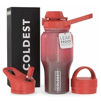 36+ hours cold, Insanely Engineered,leak-proof,includes 3 lids,massive...