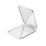Rectangle Stainless Steel Foldable Compact Makeup Mirror