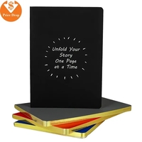 Starlight 5" X 7" Gold Edge Notebook