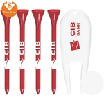 4 Tall Golf Tees/1 Pm19/1 Dvf Packaged