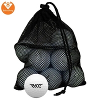 6" x 8" mesh bag with a drawstring and 12 golf... from ASI 57653 Gold Bond