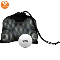 Golf balls with a mesh drawstring bag.... from ASI 57653 Gold Bond