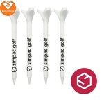 4 Bio-composite Golf Tees W/ 1 Ball Marker