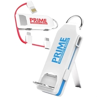 3-in-1 USB cable phone holder with keychain.... from ASI 39552 BEL Promo