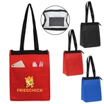 Insulated Lunch Tote W/ Zipper Closure