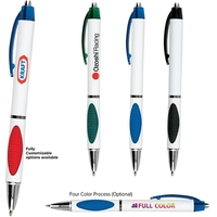 Ballpoint pen with a pocket clip.... from ASI 57653 Gold Bond