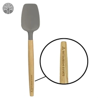 Silicone spatula with wooden handle.... from ASI 57653 Gold Bond