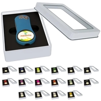 Divot with a rubber grip, magnetized ball marker, and tin.... from ASI 57653...