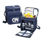 Reusable 2 Person Picnic Cooler Bag Set for Outdoor Activity