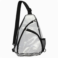 Biodegradable Clear Sling Bag