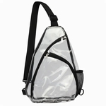 Biodegradable Clear Sling Bag