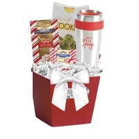 Holiday Cocoa & Cookie Basket with Tumbler