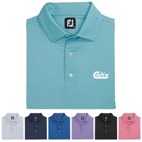 Foot Joy Dot Geo Print Lisle Shirt