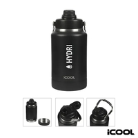 iCOOL® Mariposa 64 oz. Double Wall Stainless Steel Jug w/...