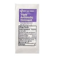 0.5g packet of a triple antibiotic ointment,... from ASI 84514 Safety Made