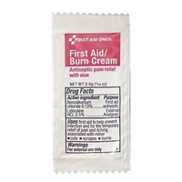 0.9g packet of burn cream.... from ASI 84514 Safety Made