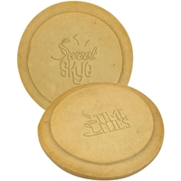 Individually wrapped shortbread cookie with 3D logo.... from ASI 39552 BEL Promo