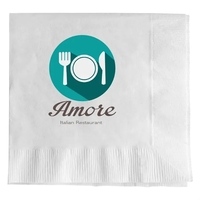 Beverage napkin made from 2-ply paper.... from ASI 39552 BEL Promo