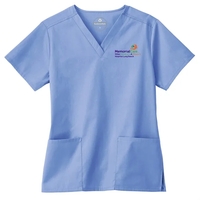 FUNDAMENTALS LADIES TWO POCKET V-NECK TOP