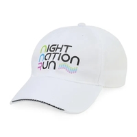 Six panel performance cap with antibacterial treated headband, curved brim...