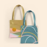 This small, flat tote with a large diagonal pocket gets the... from ASI 74710...