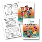 Be Healthy & Active Coloring Book