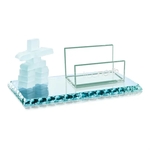 Inukshuk Cardholder - Jade Chipped Edge