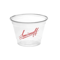 9 oz. Budget Priced Squat PET Styrene Soft-Sided Plastic Cup. ... from ASI...