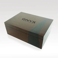 Handcrafted mahogany box with inlaid resin, customizable and gift-ready.......