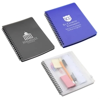 Hardcover Notebook with Pouch