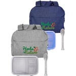 Handy Heathered Lunch To Go Set