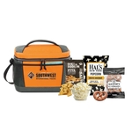 Lunch Cooler filled with Snacks