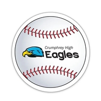 3"H x 3"W 35 mil Baseball shaped magnet that's made in... from ASI 54040 Fey...