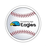 Baseball Shaped NoteKeeper™ Magnet 35 mil