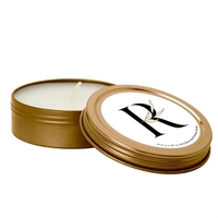 With its sturdy metal tin and secure screw-top lid, this candle... from ASI...
