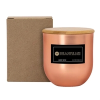 8 oz. Illumine Metallic Candle with Lid