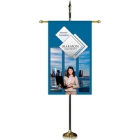 30" x 48" Premium Gonfalon 7' Kit / Straight Cut