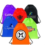 210DPolyester Drawstring Gym&Sports Travel Portable Backpack