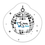 Disco Ball Shaped NoteKeeper™ Magnet 20 mil