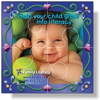 Stock Shape Magnetic Puzzles. Digitally printed in full color directly on......