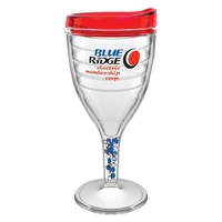 12 oz. double-wall insulated SAN plastic Double Wall Wine Goblet.... from ASI...