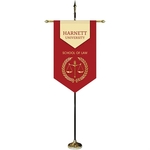 30" x 48" Premium Gonfalon 8' Kit / V-Cut