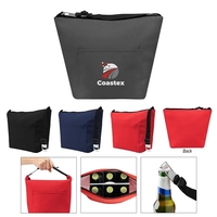 5.5" x 11" x 14" cooler tote bag with 6 bottle... from ASI 61125 Hit...
