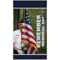 36" x 60" Premium Gonfalon Straight Cut