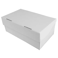 12" x 7" x 4 3/4" E-flute corrugate shoe box with... from ASI 44830 The Chest